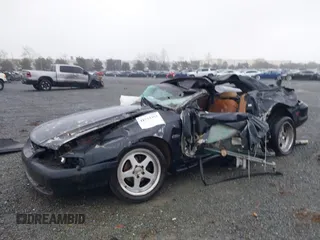 1998 Ford Mustang GT with VIN 1FAFP45X4WF253921, listed as a IAAI auction lot 41534404 with 156,400 mi miles. Bid and sale history available at carsss.com. Image 6.
