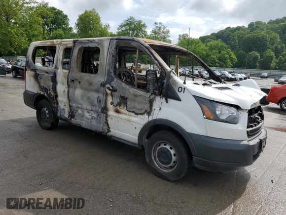 2018 Ford Transit Passenger XL с VIN 1FMZK1ZM1JKA35595, выставлен на аукционе Copart как лот 59886145 с пробегом Не указан миль и Списание • Salvage title. История ставок и продаж доступна на DreamBid. Изображение 4.