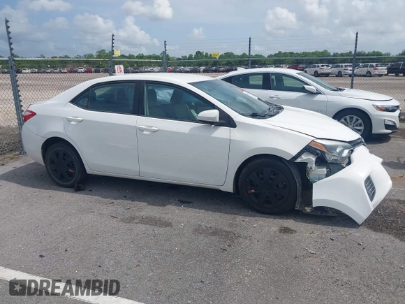 2016 Toyota Corolla L with VIN 2T1BURHEXGC580682, listed as a IAAI auction lot 42115397 with 109,601 mi miles and . Bid and sale history available at DreamBid. Image 14.