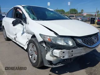 2015 Honda Civic Sedan LX with VIN 19XFB2F54FE250926, listed as a IAAI auction lot 41993601 with 119,881 mi miles. Bid and sale history available at carsss.com. Image 18.