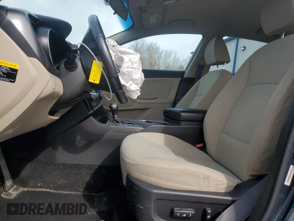 2015 Kia Optima Hybrid with VIN KNAGM4AD2F5077523, listed as a Copart auction lot 52994625 with 87,729 mi miles and Salvage Title. Bid and sale history available at carsss.com. Image 7.