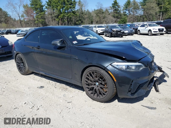 2020 BMW M2 Competition z VIN WBS2U7C0XL7E24083, wystawiony jako Copart lot #52687904 z przebiegiem Nie podano mil oraz Szkoda całkowita • Salvage title. Historia ofert i sprzedaży dostępna na DreamBid. Obrazek 4.