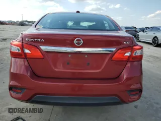 2017 Nissan Sentra SV z VIN 3N1AB7AP3HY263719, wystawiony jako Copart lot #55816355 z przebiegiem 124 585 mil mil oraz Szkoda całkowita • Salvage title. Historia ofert i sprzedaży dostępna na DreamBid. Obrazek 6.