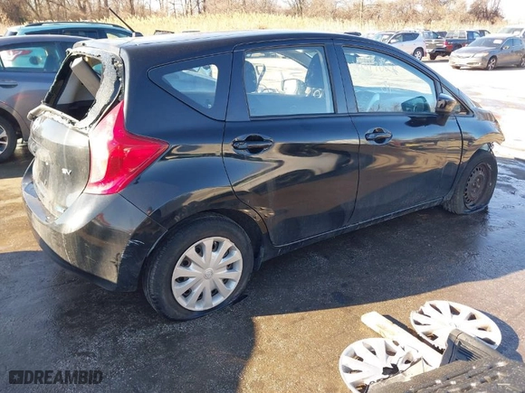 2015 Nissan Versa Note SV with VIN 3N1CE2CP1FL401378, listed as a IAAI auction lot 41417022 with 106,083 mi miles. Bid and sale history available at carsss.com. Image 4.