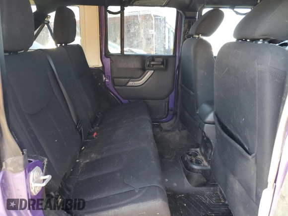 2017 Jeep Wrangler Unlimited Sport z VIN 1C4BJWDG4HL734196, wystawiony jako Copart lot #55648665 z przebiegiem 159 733 mil mil oraz Szkoda całkowita • Salvage title. Historia ofert i sprzedaży dostępna na DreamBid. Obrazek 10.