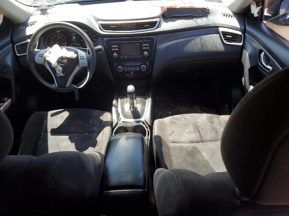 2015 Nissan Rogue SV with VIN KNMAT2MV8FP543870, listed as a Copart auction lot 53615465 with 151,697 mi miles and Salvage Title. Bid and sale history available at carsss.com. Image 8.