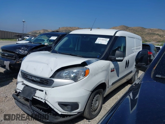 2022 Ram ProMaster City Cargo Tradesman with VIN ZFBHRFAB0N6W48747, listed as a IAAI auction lot 42148505 with 66,844 mi miles and . Bid and sale history available at DreamBid. Image 14.