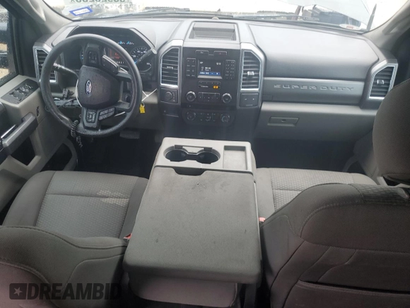 2018 Ford F-250 XL with VIN 1FT7W2B65JEB83300, listed as a Copart auction lot 55920255 with 104,125 mi miles and Salvage title. Bid and sale history available at DreamBid. Image 8.