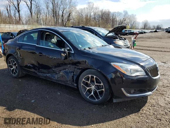 2017 Buick Regal Sport Touring with VIN 2G4GL5EX3H9145717, listed as a Copart auction lot 53864155 with 140,422 mi miles and Clean Title. Bid and sale history available at carsss.com. Image 4.