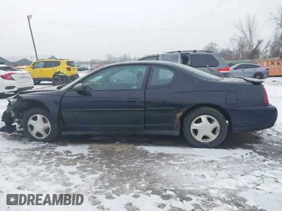 2003 Chevrolet Monte Carlo LS with VIN 2G1WW12E339406400, listed as a IAAI auction lot 41482814 with 190,982 mi miles. Bid and sale history available at carsss.com. Image 14.