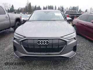 2021 Audi e-tron Premium with VIN WA1AAAGE8MB010823, listed as a IAAI auction lot 41254590 with 21,171 mi miles. Bid and sale history available at carsss.com. Image 12.