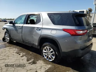 2020 Chevrolet Traverse LS with VIN 1GNERLKW3LJ273020, listed as a Copart auction lot 77422724 with 156,784 mi miles and Clean Title. Bid and sale history available at carsss.com. Image 2.