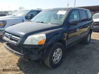 2005 Honda Pilot LX with VIN 2HKYF18135H540778, listed as a IAAI auction lot 41790068 with 203,191 mi miles. Bid and sale history available at carsss.com. Image 2.