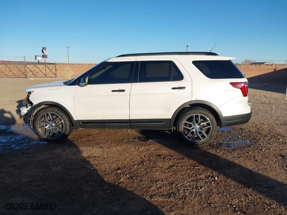 2019 Ford Explorer Sport with VIN 1FM5K8GT1KGA71955, listed as a IAAI auction lot 41180021 with 53,810 mi miles. Bid and sale history available at carsss.com. Image 15.