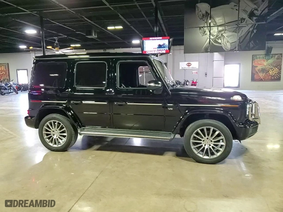 2021 Mercedes-Benz G-Class G 550 with VIN W1NYC6BJ1MX418396, listed as a Copart auction lot 83761414 with 25,151 mi miles and Salvage Title. Bid and sale history available at carsss.com. Image 21.