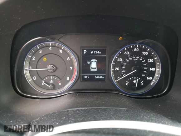 2019 Hyundai Kona SE with VIN KM8K1CAA9KU292480, listed as a Copart auction lot 40703773 with 34,744 mi miles. Bid and sale history available at carsss.com. Image 9.