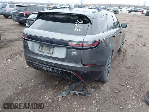 2018 Land Rover Range Rover Velar S z VIN SALYB2RV6JA750501, wystawiony jako IAAI lot #40882723 z przebiegiem 77 338 mil mil oraz . Historia ofert i sprzedaży dostępna na DreamBid. Obrazek 4.