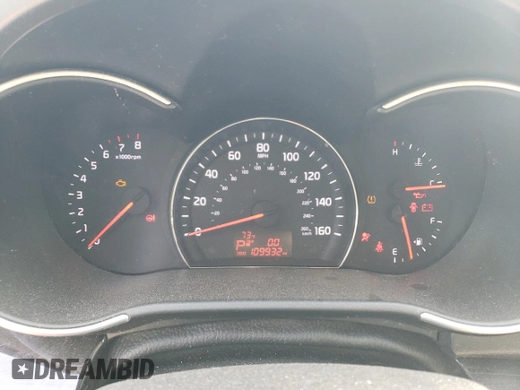 2015 Kia Sorento LX with VIN 5XYKT4A63FG595598, listed as a Copart auction lot 55468395 with 109,932 mi miles and Clean Title. Bid and sale history available at DreamBid. Image 9.