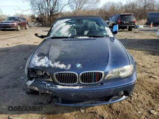 2005 BMW 3 Series 325Ci with VIN WBABW33485PL36210, listed as a Copart auction lot 86103064 with 115,715 mi miles and Salvage Title. Bid and sale history available at carsss.com. Image 5.