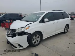 2020 Toyota Sienna LE Auto Access Seat с VIN 5TDKZ3DC7LS081892, выставлен на аукционе Copart как лот 44040055 с пробегом 133 163 миль миль и Чистый • Clean title. История ставок и продаж доступна на DreamBid. Изображение 1.