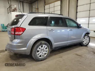 2018 Dodge Journey SE with VIN 3C4PDCAB3JT416567, listed as a Copart auction lot 45307745 with 108,487 mi miles and Salvage Title. Bid and sale history available at carsss.com. Image 3.