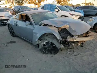 2004 Nissan 350Z Enthusiast with VIN JN1AZ34E74T063248, listed as a Copart auction lot 81887054 with 124,548 mi miles and Salvage Title. Bid and sale history available at DreamBid. Image 10.