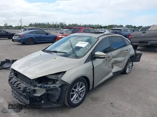 2015 Ford Focus SE with VIN 1FADP3F29FL292655, listed as a IAAI auction lot 41090945 with 106,060 mi miles. Bid and sale history available at carsss.com. Image 15.