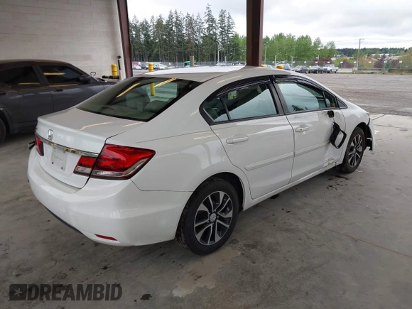 2015 Honda Civic EX with VIN 19XFB2F83FE024712, listed as a IAAI auction lot 42150113 with 118,353 mi miles and . Bid and sale history available at DreamBid. Image 4.