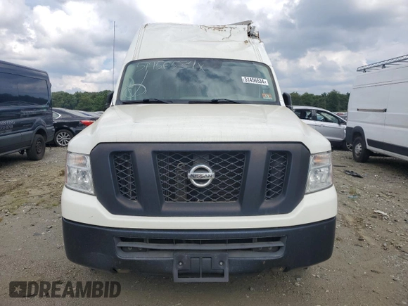 2021 Nissan NV Cargo SV z VIN 1N6BF0LY4MN805739, wystawiony jako Copart lot #51456534 z przebiegiem 121 928 mil mil oraz Szkoda całkowita • Salvage title. Historia ofert i sprzedaży dostępna na DreamBid. Obrazek 5.