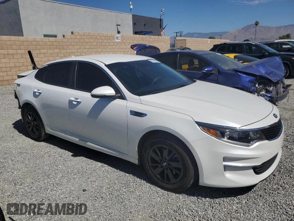 2016 Kia Optima LX with VIN KNAGT4L34G5072638, listed as a Copart auction lot 63792395 with 113,610 mi miles and Salvage title. Bid and sale history available at DreamBid. Image 4.