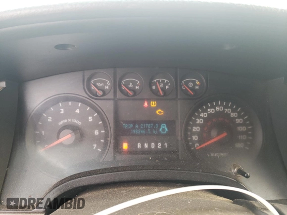 2010 Ford F-150 XL with VIN 1FTMF1CW4AKA97084, listed as a Copart auction lot 44815785 with 198,246 mi miles and Clean title. Bid and sale history available at DreamBid. Image 9.