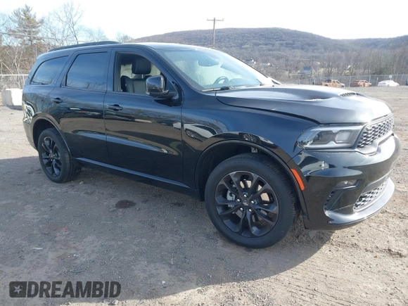 2021 Dodge Durango GT Plus with VIN 1C4RDJDG7MC522752, listed as a IAAI auction lot 41278846 with 39,178 mi miles. Bid and sale history available at carsss.com. Image 1.