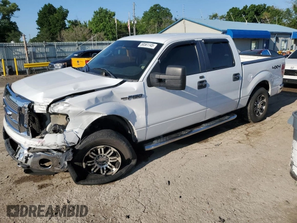2010 Ford F-150 XL with VIN 1FTFW1EV4AFD25526, listed as a Copart auction lot 58561145 with 275,719 mi miles and Salvage title. Bid and sale history available at DreamBid. Image 1.