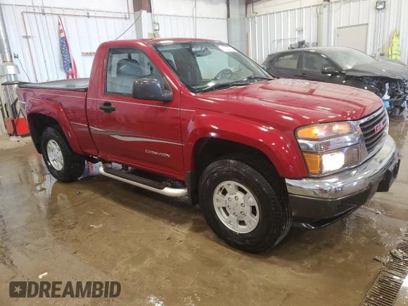 2004 GMC Canyon SL Z85 with VIN 1GTDT146648150876, listed as a Copart auction lot 88314505 with 60,569 mi miles and Clean Title. Bid and sale history available at carsss.com. Image 4.