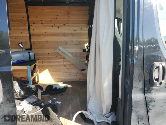 2017 Ram ProMaster Cargo with VIN 3C6TRVDG8HE528693, listed as a Copart auction lot 73675714 with 125,876 mi miles and Salvage Title. Bid and sale history available at carsss.com. Image 11.