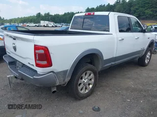2020 Ram 2500 Laramie with VIN 3C6UR5FJ3LG141592, listed as a IAAI auction lot 42777818 with 194,980 mi miles and . Bid and sale history available at DreamBid. Image 4.
