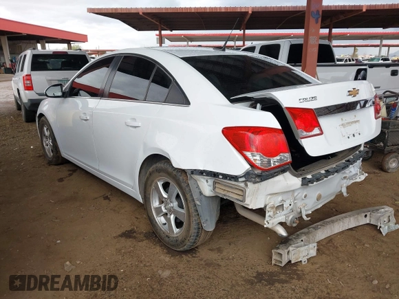 2012 Chevrolet Cruze 1LT with VIN 1G1PF5SC5C7371645, listed as a IAAI auction lot 41746476 with 176,657 mi miles and . Bid and sale history available at DreamBid. Image 3.