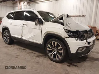 2019 Volkswagen Atlas SEL Premium z VIN 1V2NR2CA6KC609119, wystawiony jako IAAI lot #41672244 z przebiegiem 78 595 mil mil oraz . Historia ofert i sprzedaży dostępna na DreamBid. Obrazek 1.