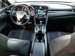 2019 Honda Civic Sport with VIN 2HGFC2F84KH507235, listed as a Copart auction lot 82616034 with 95,751 mi miles and Salvage title. Bid and sale history available at DreamBid. Image 8.