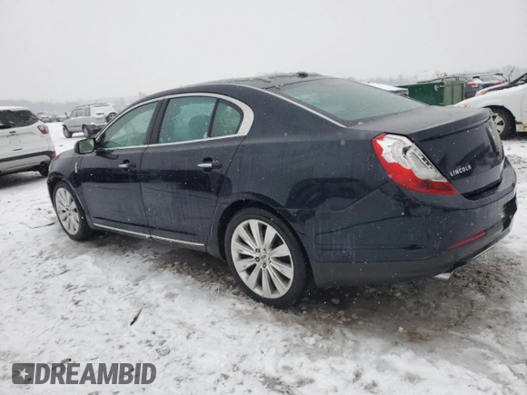 2014 Lincoln MKS EcoBoost with VIN 1LNHL9FT6EG608602, listed as a Copart auction lot 87018254 with 124,329 mi miles and Clean title. Bid and sale history available at DreamBid. Image 2.