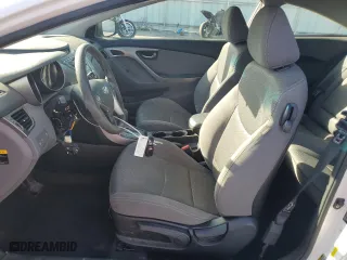 2013 Hyundai Elantra Coupe GS PZEV with VIN KMHDH6AE6DU001610, listed as a Copart auction lot 71978914 with 105,932 mi miles and Salvage Title. Bid and sale history available at carsss.com. Image 7.