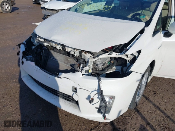2010 Toyota Prius II with VIN JTDKN3DU5A0211575, listed as a IAAI auction lot 41686030 with 93,064 mi miles. Bid and sale history available at carsss.com. Image 6.