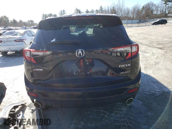 2023 Acura RDX w/A-Spec Package with VIN 5J8TC2H62PL006904, listed as a Copart auction lot 45661135 with Not provided miles and Salvage title. Bid and sale history available at DreamBid. Image 6.