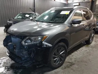 2016 Nissan Rogue SV with VIN KNMAT2MV1GP683440, listed as a IAAI auction lot 40781500 with 122,848 mi miles and . Bid and sale history available at carsss.com. Image 19.