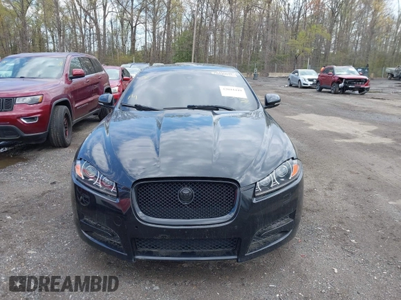 2015 Jaguar XF V6 Portfolio with VIN SAJWJ0FF6F8U75800, listed as a IAAI auction lot 42044449 with 1 mi miles. Bid and sale history available at carsss.com. Image 12.