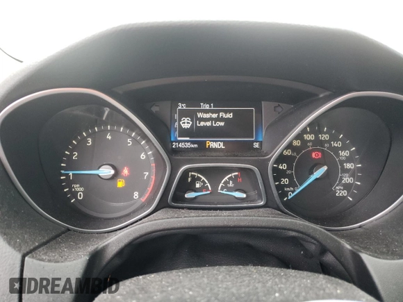 2017 Ford Focus SE с VIN 1FADP3F29HL265488, выставлен на аукционе Copart как лот 46978045 с пробегом 214 535 миль миль и Списание • Salvage title. История ставок и продаж доступна на DreamBid. Изображение 9.