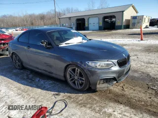 2015 BMW 2 Series 228i with VIN WBA1F5C59FVW98267, listed as a Copart auction lot 88792905 with 116,216 mi miles and Salvage Title. Bid and sale history available at carsss.com. Image 4.
