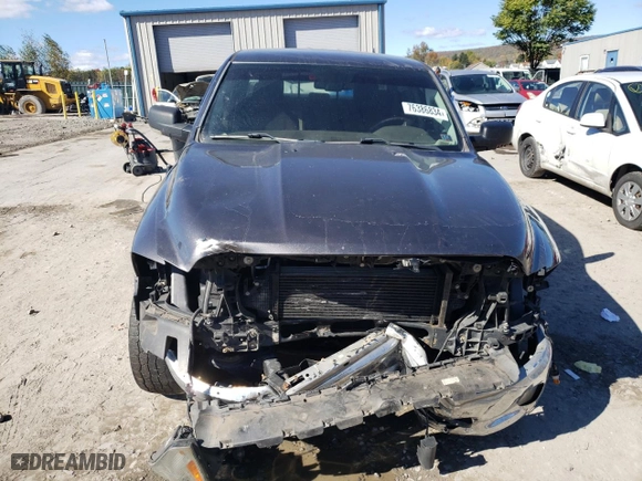 2016 Ram 1500 Lone Star with VIN 1C6RR7LM0GS337603, listed as a Copart auction lot 76386834 with 0 mi miles and Salvage Title. Bid and sale history available at carsss.com. Image 5.