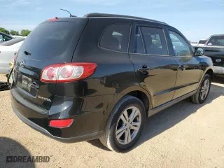 2010 Hyundai Santa Fe GLS with VIN 5NMSG3ABXAH403930, listed as a Copart auction lot 52606675 with 126,670 mi miles and Salvage Title. Bid and sale history available at carsss.com. Image 3.