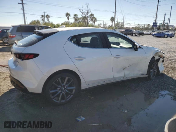 2020 Mazda Mazda3 Hatchback with VIN JM1BPALM3L1159943, listed as a Copart auction lot 88057515 with 66,583 mi miles and Non Repairable. Bid and sale history available at carsss.com. Image 3.